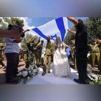 חתונה במוצב צבאי ליד דישון. | אייל מרגולין, פלאש 90