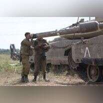 חיילי צה"ל מחוץ לרצועת עזה. | EPA