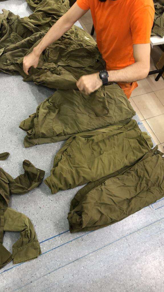 מדים וציוד צבאי המיוצרים בבתי הכלא. | דוברות שב"ס מדים וציוד צבאי המיוצרים בבתי הכלא. | דוברות שב"ס