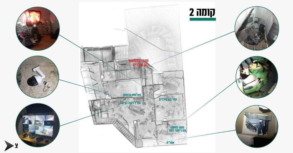 מבנה המסגד בג'נין שהכיל תא טרור. | דובר צה"ל