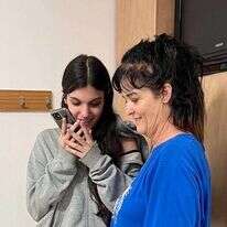 יהודית ונטלי משוחחות עם נשיא ארה"ב בטלפון לאחר השחרור, | EPA