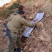 חיילים בגבול לבנון. | דוד כהן, פלאש 90. חיילים בגבול לבנון. | דוד כהן, פלאש 90.