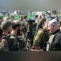 ראש הממשלה נתניהו בבסיס צבאי בצפון. | עמוס בן גרשום /לע"מ