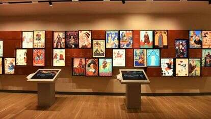 תערוכת "היכן חיו היהודים?", איורים לנה רבנקו. | שחר וזיו כץ