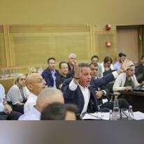 ראשי המועצות מעוטף עזה בכנסת. | נועם מושקוביץ דוברות הכנסת