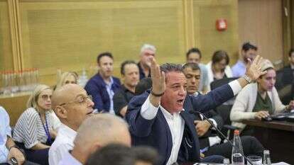 ראשי המועצות מעוטף עזה בכנסת. | נועם מושקוביץ דוברות הכנסת