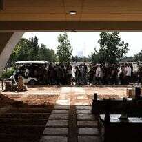 הלווייתם של יונה כהן, בנה אוהד כהן, ובתו מילה כהן שנרצחו בבארי. | גילי יערי /פלאש 90