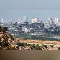 צפון רצועת עזה במבט משדרות. | EPA