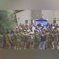 קל יותר יחד. חתונה בבסיס צבאי, השבוע. | אייל מרגולין פלאש 90