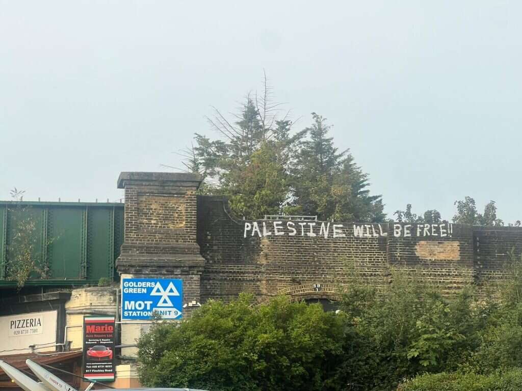 כתובת תמיכה בפלסטינים, לונדון