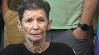 החטופה ששוחררה משבי חמאס בעזה יוכבד ליפשיץ מדברת עם חזרתה לארץ. | מסך מתוך קשת 12