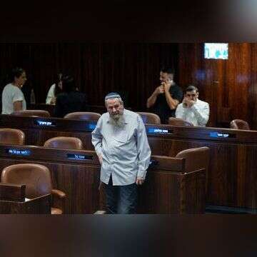סגן השר אבי מעוז | יונתן זינדל/פלאש 90