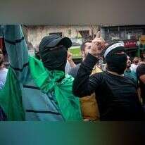 התפרעויות בהפגנת חמאס. | נאסר אישטייח, פלאש 90 התפרעויות בהפגנת חמאס. | נאסר אישטייח, פלאש 90