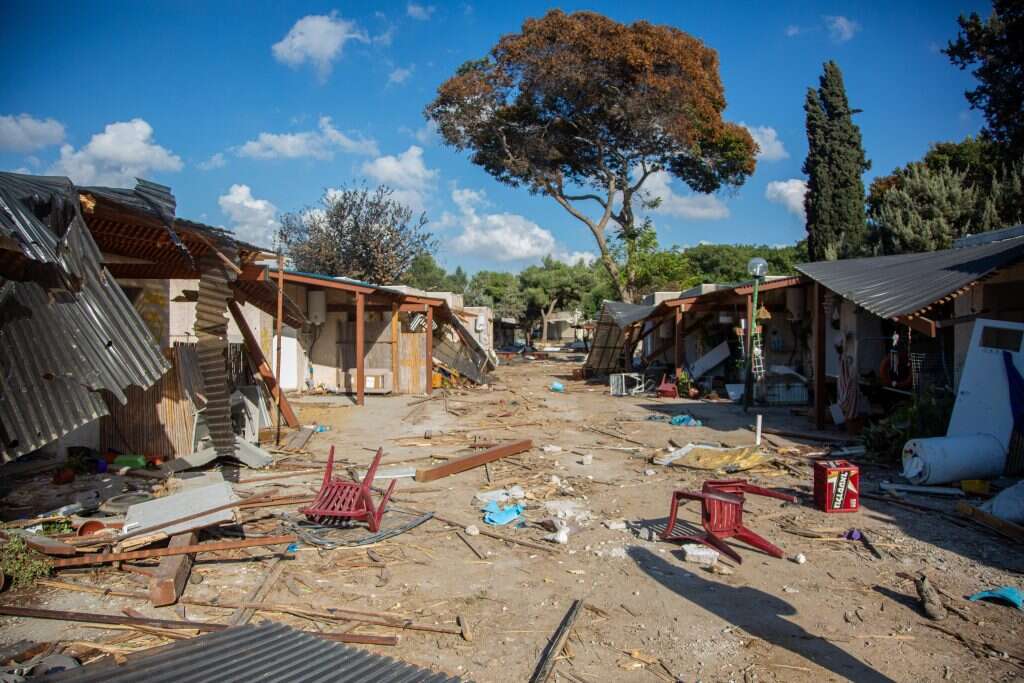 ההרס בכפר־עזה. | עדי ישראל, פלאש 90