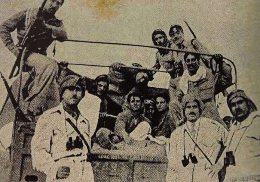 לוחמי גוש־עציון נלקחים בשבי