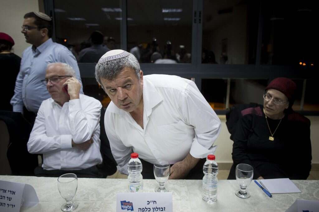 זבולון כלפה. | יונתן סינדל/פלאש90