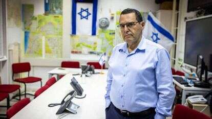 רם זהבי במשרד החינוך בתל־אביב, השבוע. | אריק סולטן