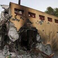 בית בקיבוץ בארי. | AFP