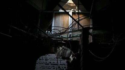 פגיעת רקטה בקיבוץ יד מרדכי, | AFP