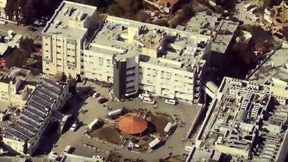 בית החולים שיפאא' בעזה. | מתוך סרטון של דובר צה"ל