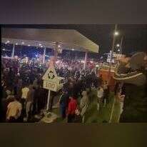 מסך מתוך סרטון שפורסם בקבוצת הטלגרם: כרמל news