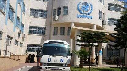 משרדי אונר"א ברצועת עזה, לפני המלחמה. | שאטרסטוק