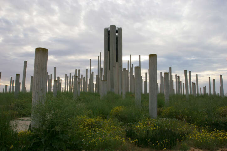 אנדרטה באוגדת עזה, | חן ליאופולד, פלאש 90