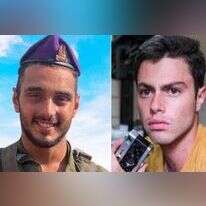 מימין: לביא ליפשיץ ורועי וולף ז"ל לוחמי סיירת גבעתי שנהרגו בקרב מול מחבלים בצפון רצועת עזה. | דו"צ