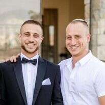 נועם (מימין) וישי סלוטקי הי"ד. | מאיר לביא