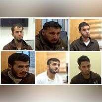 מחבלי חמאס בחקירת שב"כ לאחר שהשתתפו בטבח ביישובי העוטף. | מסך מתוך סרטון של השב"כ