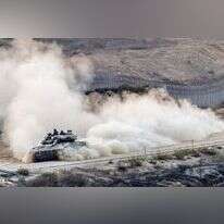 טנק של צה"ל ברצועת עזה. | AFP