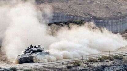 טנק של צה"ל ברצועת עזה. | AFP