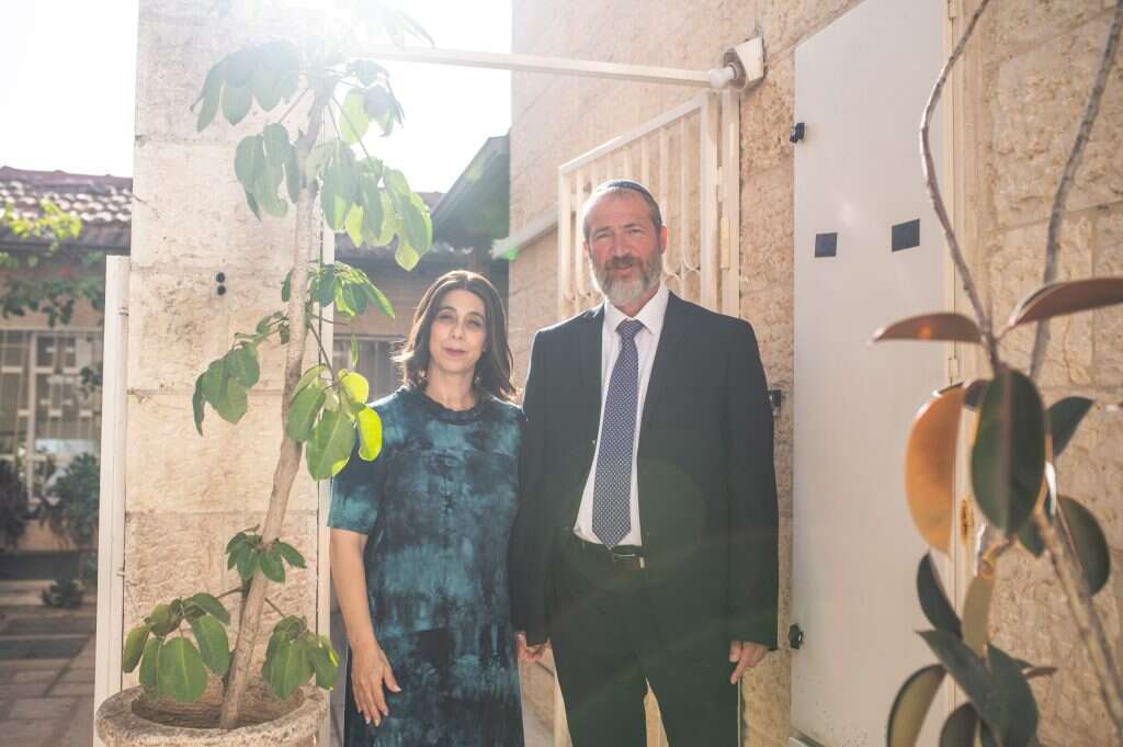 הרב שמואל וטלי סלוטקי. | נעמה גרינבאום