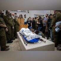 לווייתו של פדיה מרק, השבוע. | אורן בן־חקון, פלאש 90