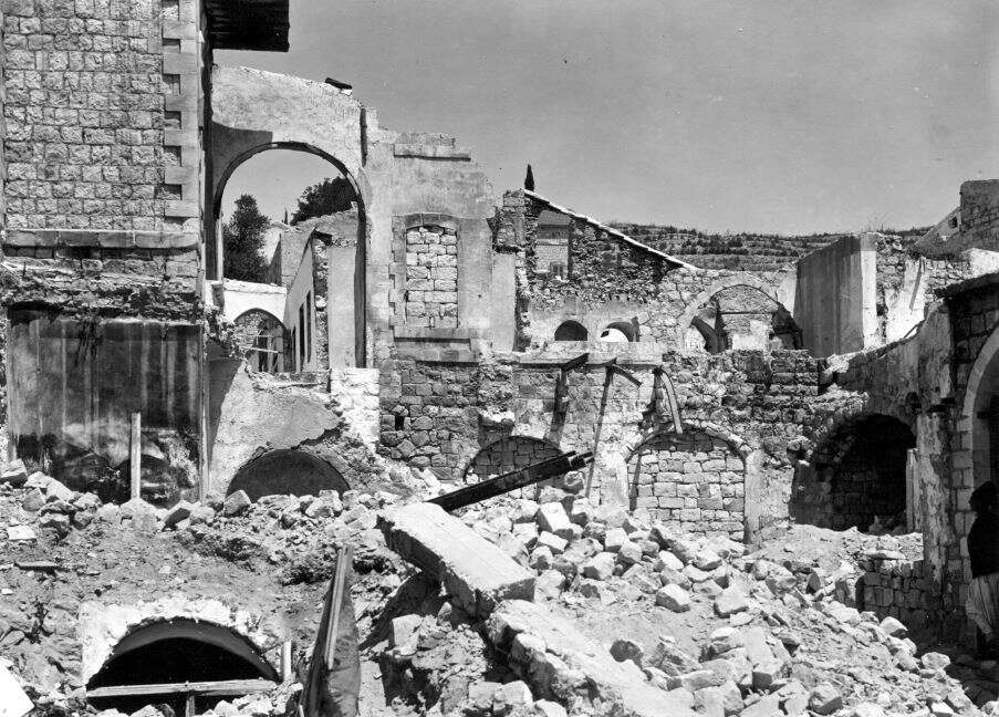 טבח מעצב תודעה. אירועי תרפ"ט, חברון. | נדב מן, ביתמונה. מאוסף יחיאל זהבי. האוסף הלאומי לתצלומים ע"ש משפחת פריצקר, הספרייה הלאומית