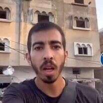 מסך מתוך חשבון הטיקטוק של סאלח אל-ג'פרוואי