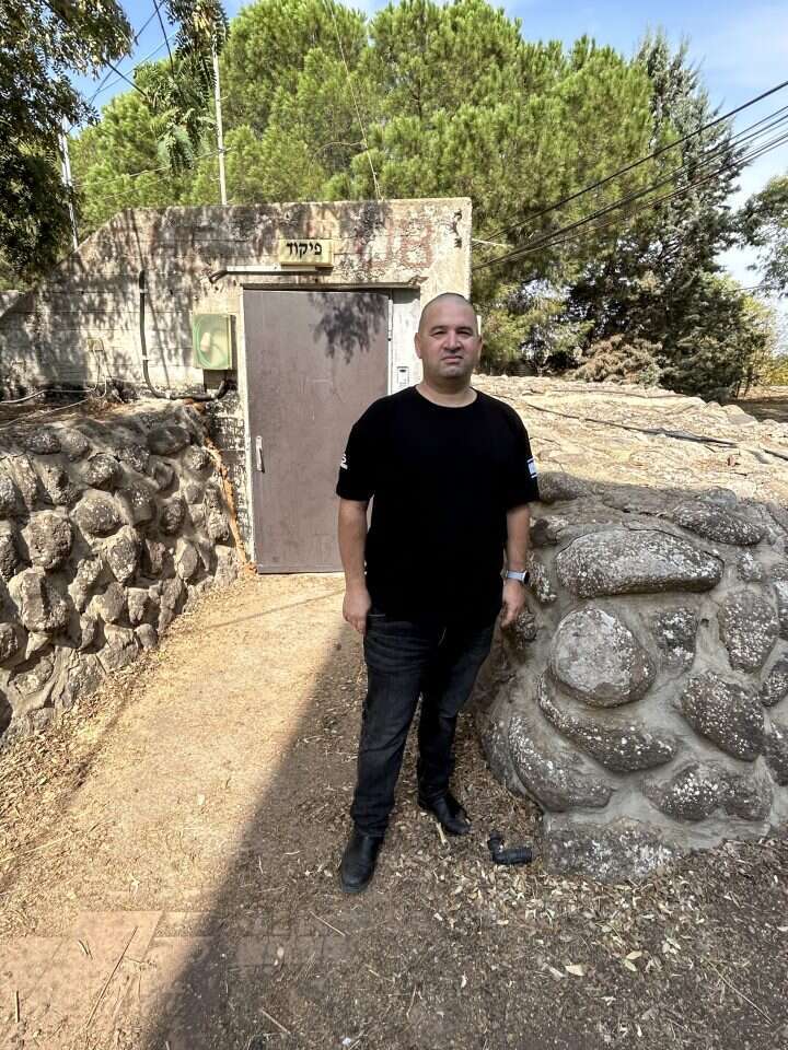 גלעד הילמן, מנכ"ל המועצה האזורית גולן. | אריאל שנבל