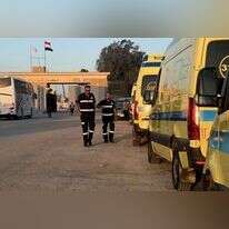 מצרים במעבר רפיח. | EPA