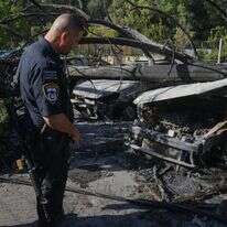 נזק בקריית שמונה לאחר פגיעת רקטה. | אייל מרגולין - פלאש 90