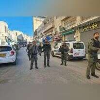 כוחות המשטרה בסריקות לאחר פיגוע הדקירה במזרח ירושלים. | דוברות המשטרה