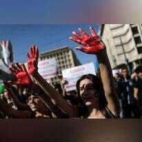 הפגנה פרו-פלסטינית, אילוסטרציה. | EPA