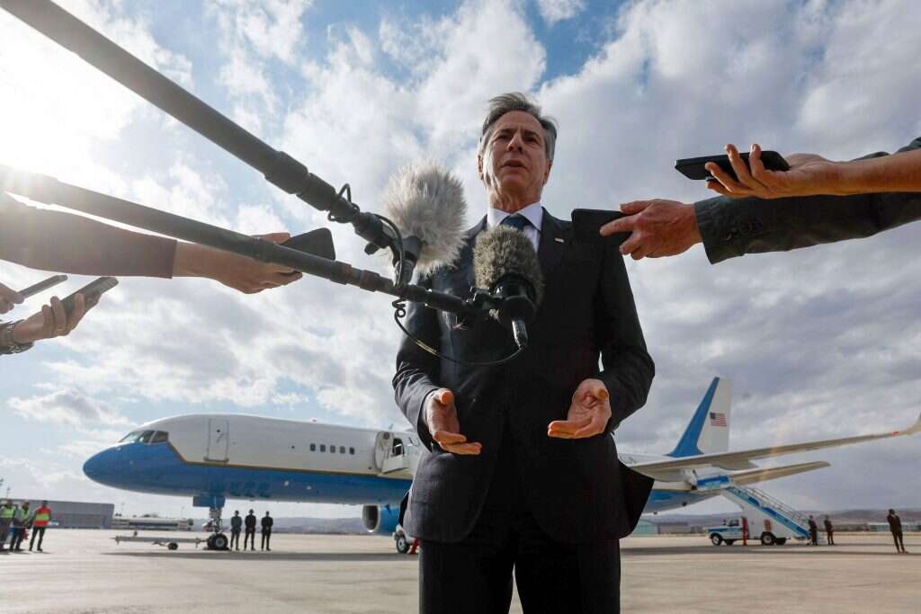 מזכיר המדינה האמריקני אנתוני בלינקן. | AFP