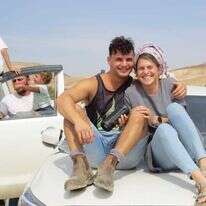 אמונה ואליקים ליבמן. | מתוך האלבום המשפחתי