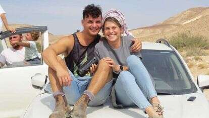 אמונה ואליקים ליבמן. | מתוך האלבום המשפחתי