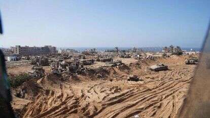 הפעילות הקרקעית של כוחות צה״ל ברצועת עזה. | דובר צה"ל