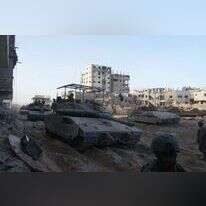 כוחות שיריון ברצועת עזה, השבוע. | איי.אף.פי