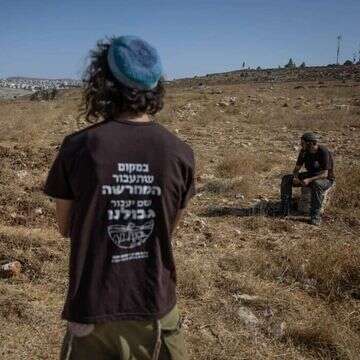 מתיישבים במאחז ברמת מגרון, אילוסטרציה. | חיים גולדברג/פלאש90