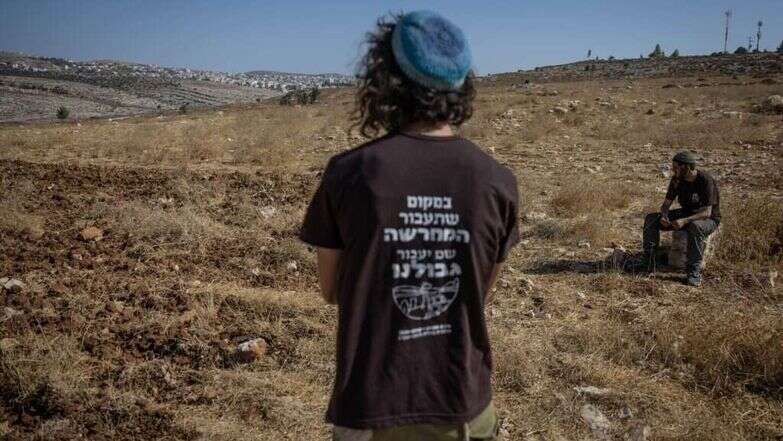 מתיישבים במאחז ברמת מגרון, אילוסטרציה. | חיים גולדברג/פלאש90
