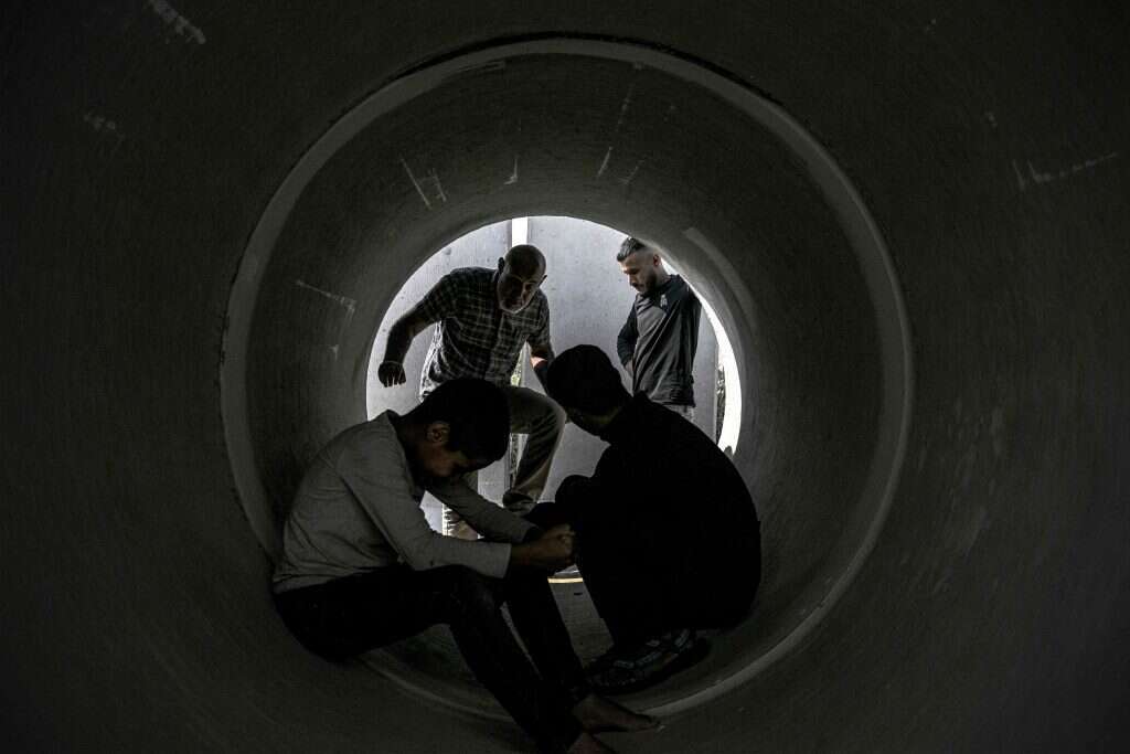 בדואים מתגוננים מפני טילים. | איי.אף.פי