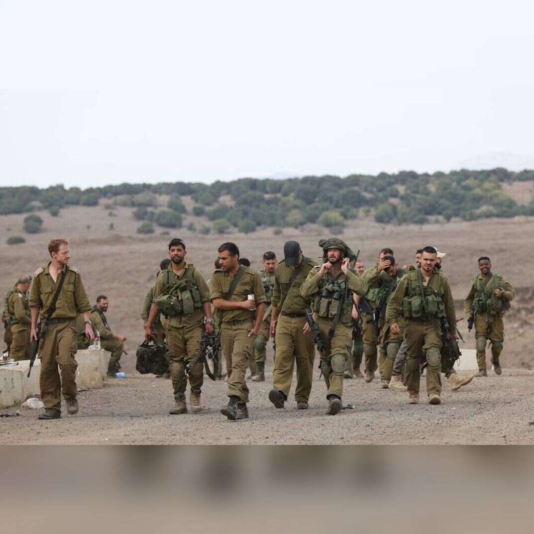 חיילי מילואים ברמת הגולן. | דוד כהן, פלאש 90 חיילי מילואים ברמת הגולן. | דוד כהן, פלאש 90